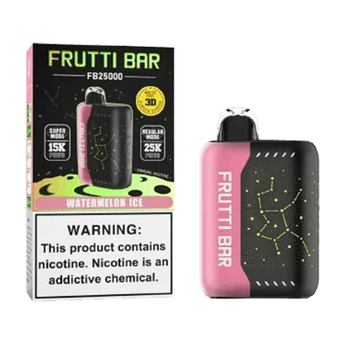 FRUTTI BAR FB25000 DISPOSABLE VAPE - 25000 PUFFS