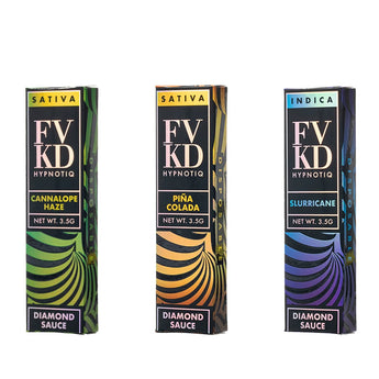 FVKD HYPNOTIQ DIAMOND SAUCE THC-A DELTA VAPE - 3500MG
