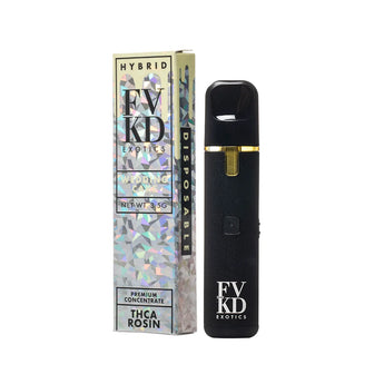 FVKD EXOTICS ROSIN THC-A DELTA VAPE - 3500MG