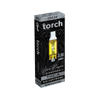 TORCH LIVE RESIN DIAMOND THC-A DELTA CARTIDGE - 3500MG