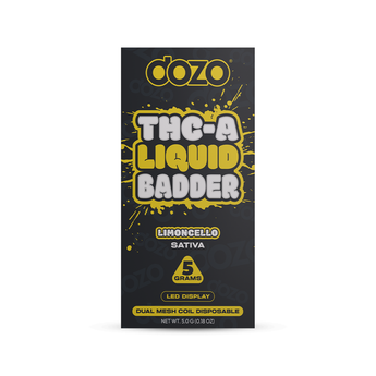 DOZO THC-A LIQUID BADDER DISPOSABLE VAPE 5G