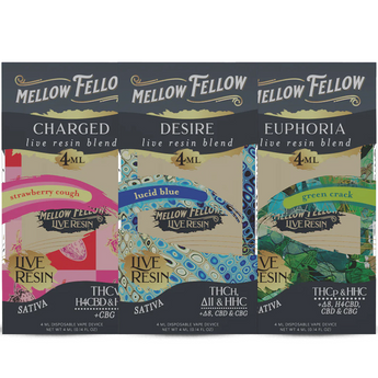 Mellow Fellow Live Resin Blend Disposable 4mL