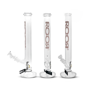 ROOR® CLASSIC STRAIGHT TUBE 5MM WATERPIPE 18" - 18S50N
