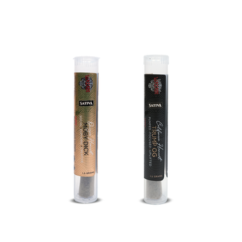 WAZABI EXOTICS DOUBLE DROP CALIFORNIA VS OREGON 1.5 GRAM PREROLLS 2CT