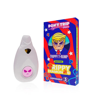 DOZO DONT TRIP MUSHROOM EXTRACT + THC TRIPPY DIAMONDS DELTA VAPE - 5G