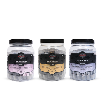 WAZABI EXOTICS DOUBLE DROP CALIFORNIA VS OREGON 1.5 GRAM PREROLLS 2CT
