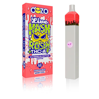 DOZO LIVE HASH ROSIN + THC-A DISPOSABLE VAPE - 2.5G