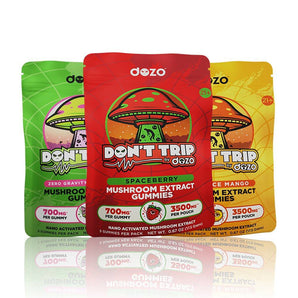 DOZO DONT TRIP MUSHROOM EXTRACT + THC-P DELTA GUMMIES 3500MG - PACK OF 5 - SVAB