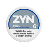 ZYN NICOTINE POUCHES - 6MG - chill