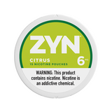 ZYN NICOTINE POUCHES - 6MG - citrus
