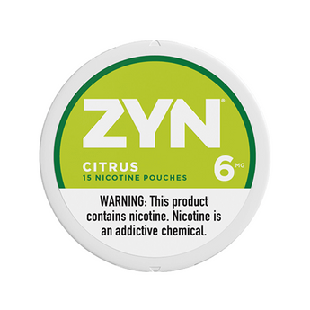 ZYN NICOTINE POUCHES - 6MG - citrus