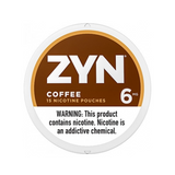 ZYN NICOTINE POUCHES - 6MG - coffee