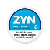 ZYN NICOTINE POUCHES - 6MG - cool mint