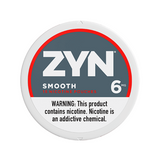ZYN NICOTINE POUCHES - 6MG - smooth