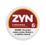 ZYN NICOTINE POUCHES - 6MG - chinnamon