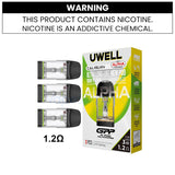 UWELL CALIBURN GPP REPLACEMENT POD/1.2OHM GPP PODS [ TOP FILL ]