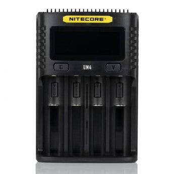 NITCORE UM4 4 BAY DIGITAL BATTERY CHARGER