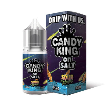 CANDY KING ON SALT E-LIQUID 30ML - Sour Worms